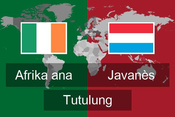 Javanès Tutulung