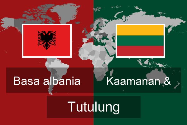  Kaamanan &  Tutulung
