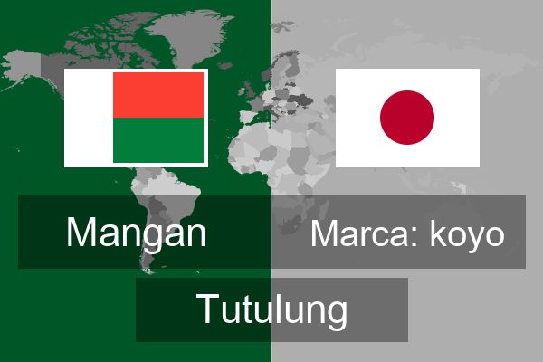  Marca: koyo Tutulung