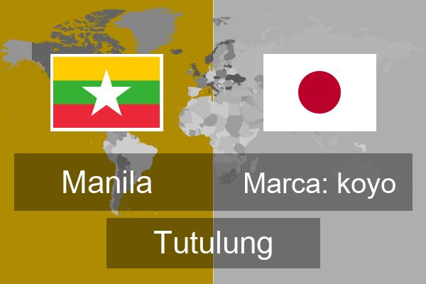  Marca: koyo Tutulung