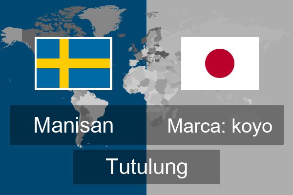  Marca: koyo Tutulung