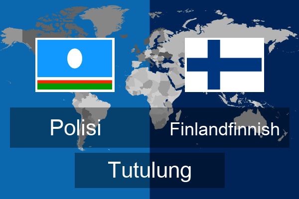  Finlandfinnish Tutulung