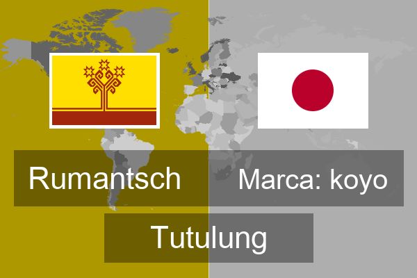  Marca: koyo Tutulung