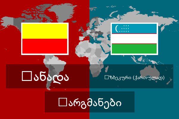 უზბეკური (ქართულად) თარგმანები