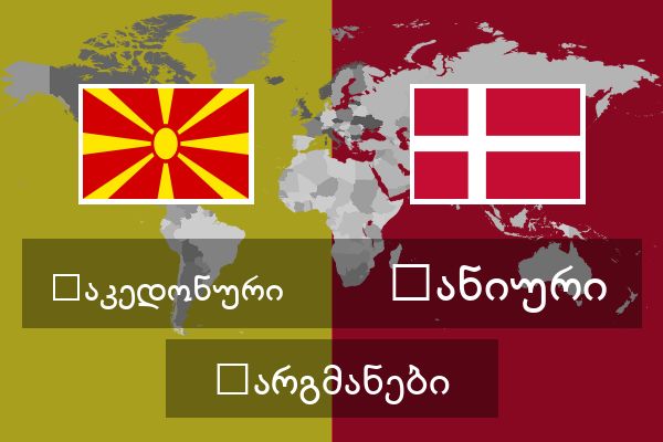  დანიური თარგმანები
