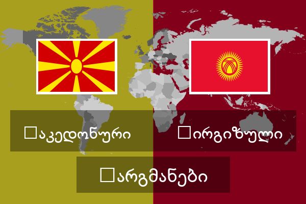  ყირგიზული თარგმანები
