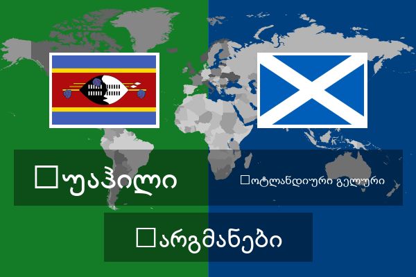  შოტლანდიური გელური თარგმანები