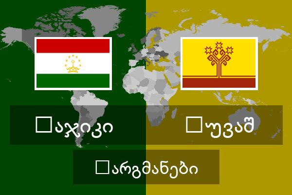  ჩუვაშ თარგმანები