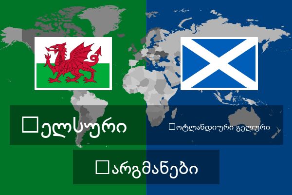  შოტლანდიური გელური თარგმანები