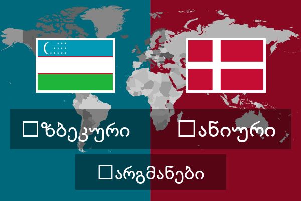  დანიური თარგმანები