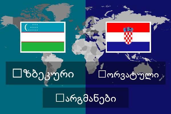  ხორვატული თარგმანები