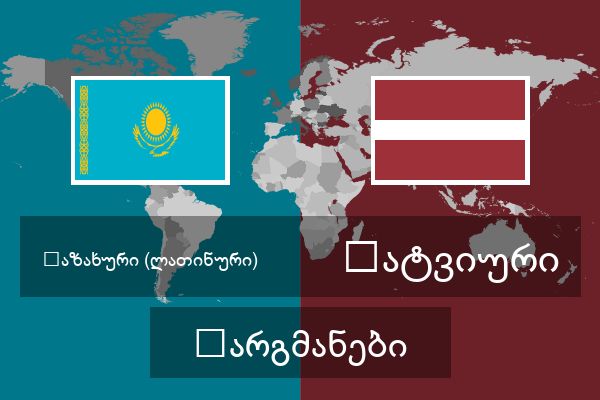  ლატვიური თარგმანები