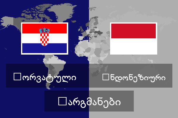  ინდონეზიური თარგმანები