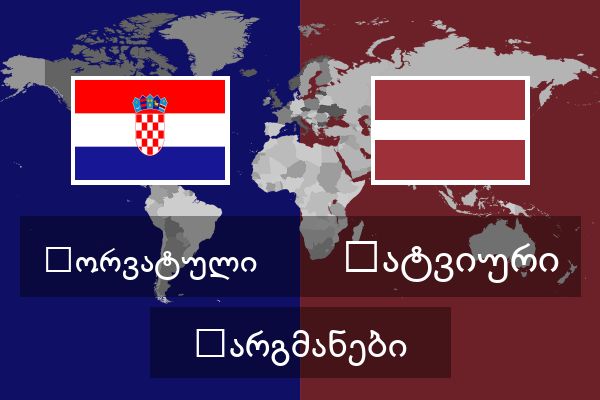  ლატვიური თარგმანები