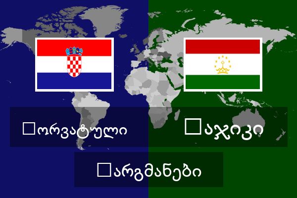  ტაჯიკი თარგმანები
