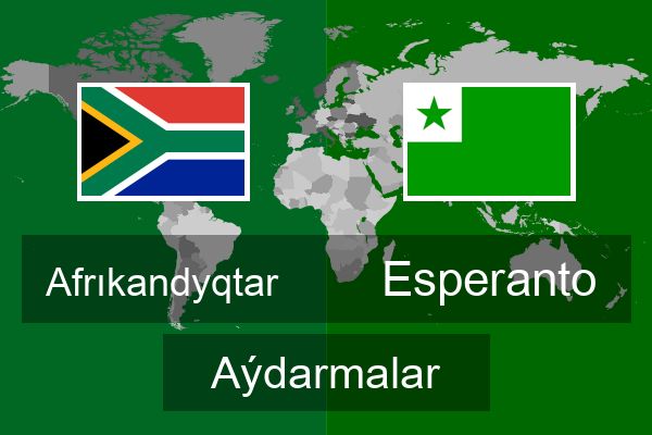  Esperanto Aýdarmalar