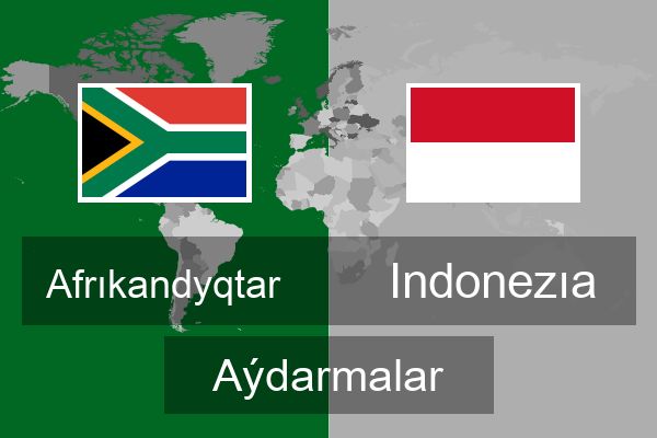  Indonezıa Aýdarmalar