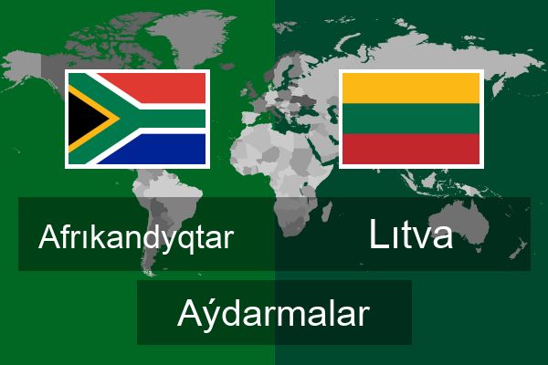  Lıtva Aýdarmalar