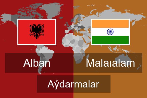  Malaıalam Aýdarmalar
