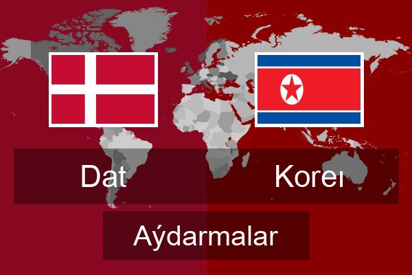  Koreı Aýdarmalar