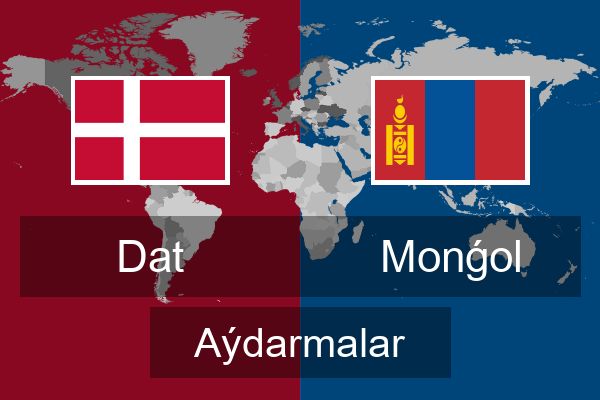  Monǵol Aýdarmalar
