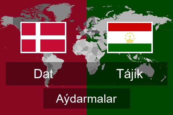  Tájik Aýdarmalar