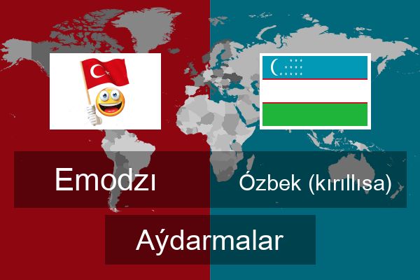  Ózbek (kırıllısa) Aýdarmalar