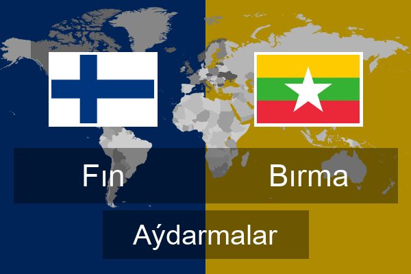  Bırma Aýdarmalar