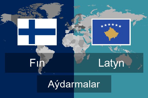  Latyn Aýdarmalar