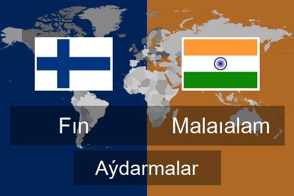  Malaıalam Aýdarmalar
