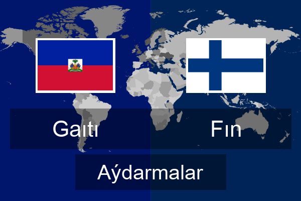  Fın Aýdarmalar