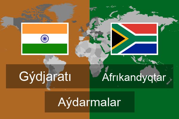 Afrıkandyqtar Aýdarmalar