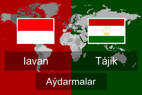 Tájik Aýdarmalar