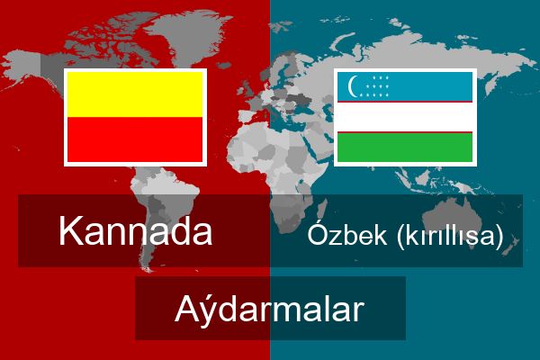  Ózbek (kırıllısa) Aýdarmalar