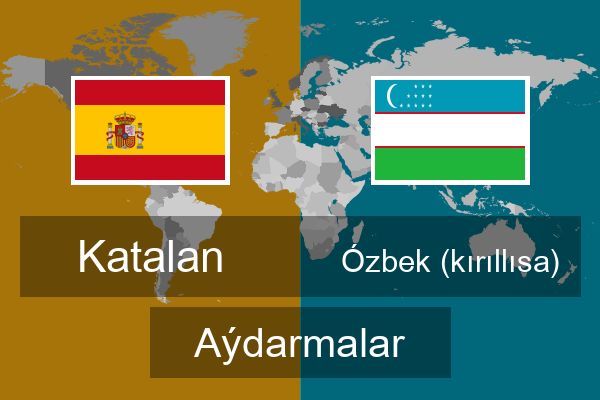  Ózbek (kırıllısa) Aýdarmalar