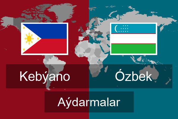  Ózbek Aýdarmalar