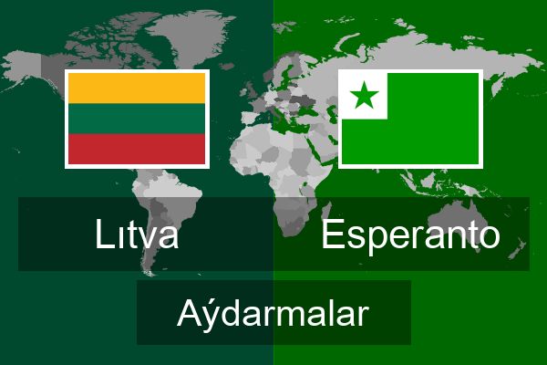  Esperanto Aýdarmalar