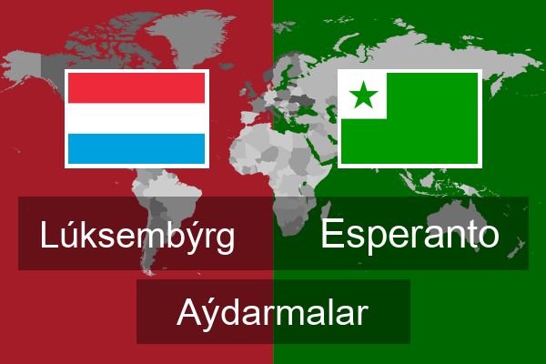  Esperanto Aýdarmalar