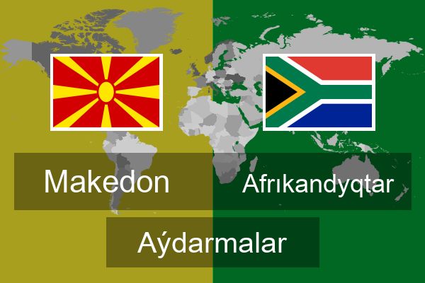  Afrıkandyqtar Aýdarmalar