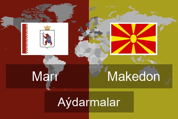  Makedon Aýdarmalar