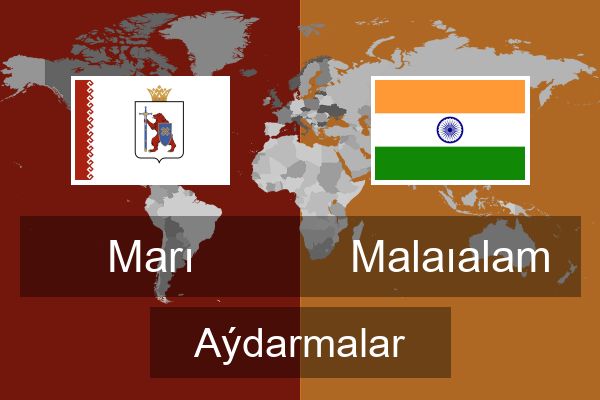  Malaıalam Aýdarmalar