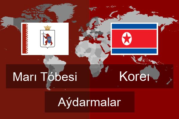  Koreı Aýdarmalar