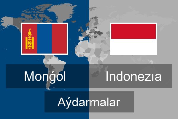  Indonezıa Aýdarmalar