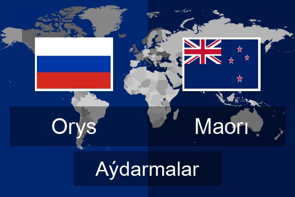  Maorı Aýdarmalar