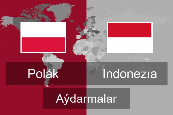  Indonezıa Aýdarmalar