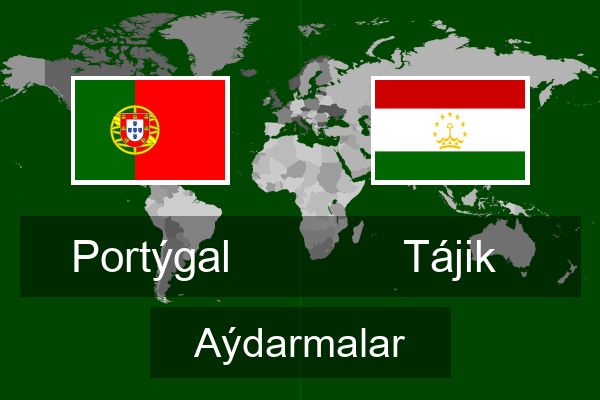  Tájik Aýdarmalar