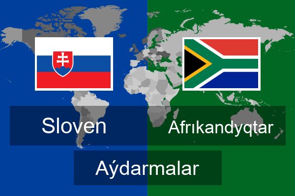  Afrıkandyqtar Aýdarmalar