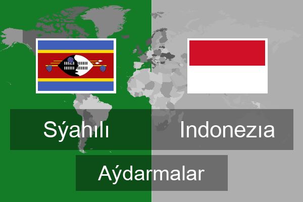  Indonezıa Aýdarmalar
