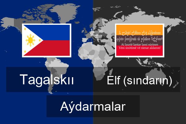  Elf (sındarın) Aýdarmalar