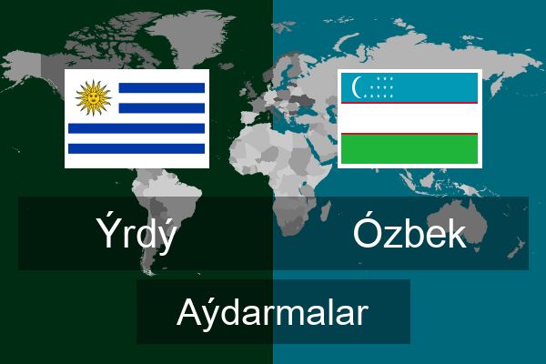  Ózbek Aýdarmalar